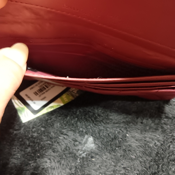 NWT Badgley Mischka quilted long wallet - Picture 6 of 7